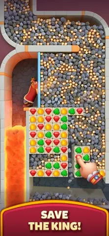 A rewarded video offer shown in a puzzle game